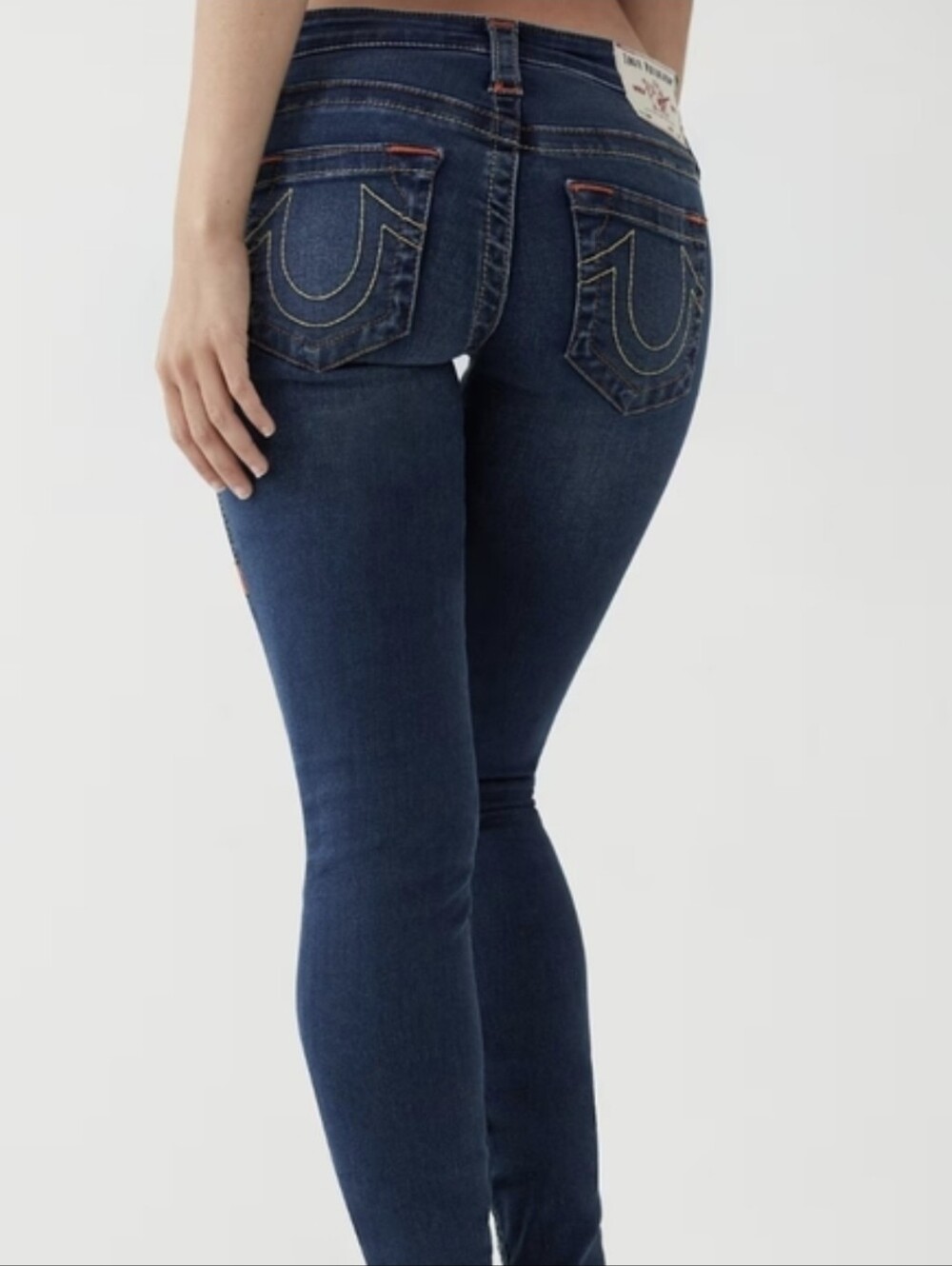 NWT Vintage 2012 True Religion Stella Low Skinny Jeans Dk Pony Express DEADSTOCK